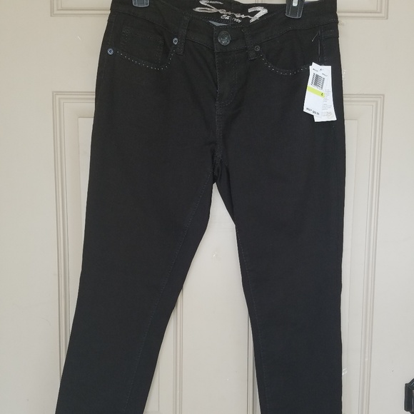 Seven black jean skinny legging - Picture 2 of 5